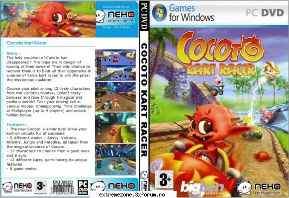 cocoto kart racer cocoto kart racer [english] pcidioma: cdformato: 468.72