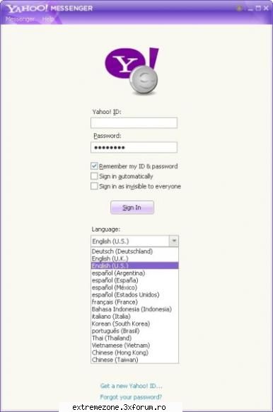 yahoo! messenger 10.0.0.525 beta nstant messaging allows you quickly exchange messages with your