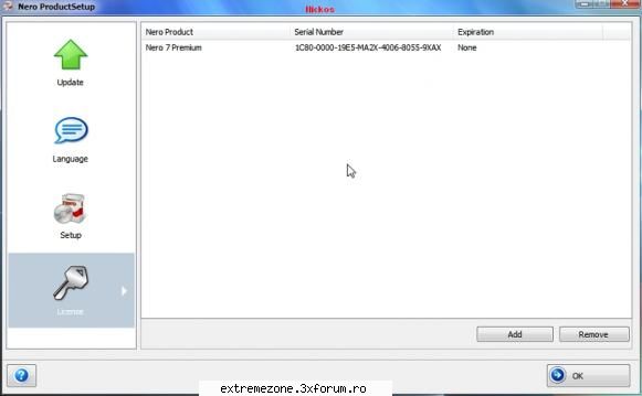 nero key gen poftim: nero premium instalat