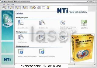 nti backup now 5.5 advanced edition is a complete and backup and restore solution for your windows