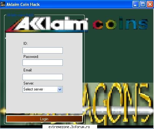 9dragons Aklaim cons hack - Salutare tuturor acum cateva zile cautam pe - TUTORIALS