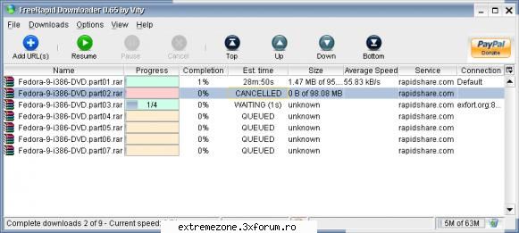 FREERAPID v0.71 (Tools Rapidshare 4,75MB) - FREERAPID v0.71 FreeRapid is a Java - APPLICATIONS FREE DOWNLOAD