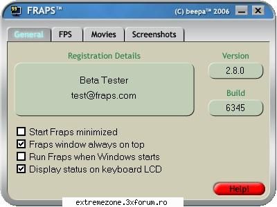 Fraps 2.9.8 Build 7778 Retail - Fraps 2.9.8 Build 7778 Retail | 1.3 Mb Fraps - APPLICATIONS FREE DOWNLOAD