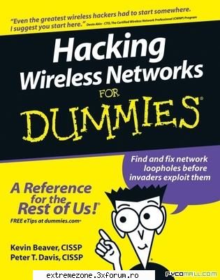 Hacking Wireless Networks for Dummies - Hacking Wireless Networks for Dummies Become - E-BOOKS FREE DOWNLOAD