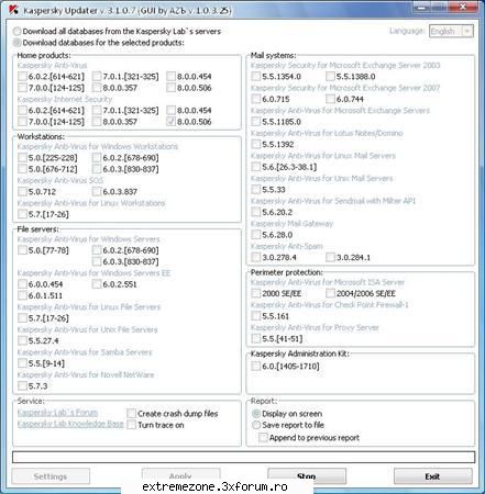 Kaspersky Offline Updater (GUI Version) - Kaspersky Updater is a program - APPLICATIONS FREE DOWNLOAD