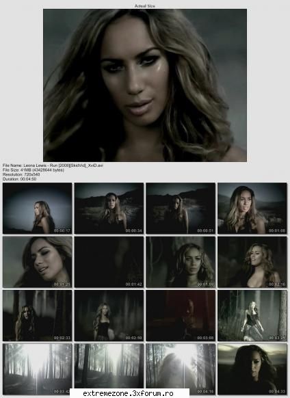 Leona Lewis - Run [2008][SkidVid]_XviD FM,ro... - download... size 41.4 mb - VIDEOCLIPS FREE DOWNLOAD
