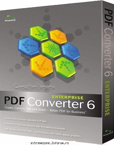 Nuance PDF Converter Enterprise v6.0 - Nuance PDF Converter Enterprise v6.0 | - APPLICATIONS FREE DOWNLOAD