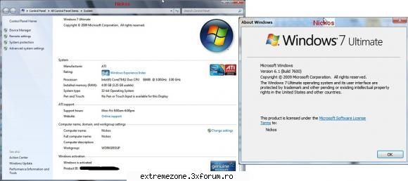 WINDOWS 7 Ultimate 7600 RTM X86 Retail english - download links: sau sau sau sau sau - O.E.M COLLECTION