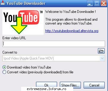 numele spune tot.....    
    youtube downloader