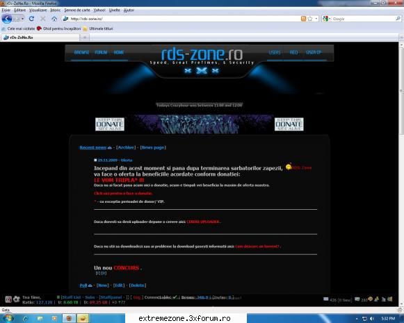 rDs-ZoNe Tracker - Un print la una din teme - PERSONAL PAGES